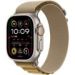 Obrázok pre výrobcu Apple Watch 49mm Tan Alpine Loop - Large - Natural Titanium Finish